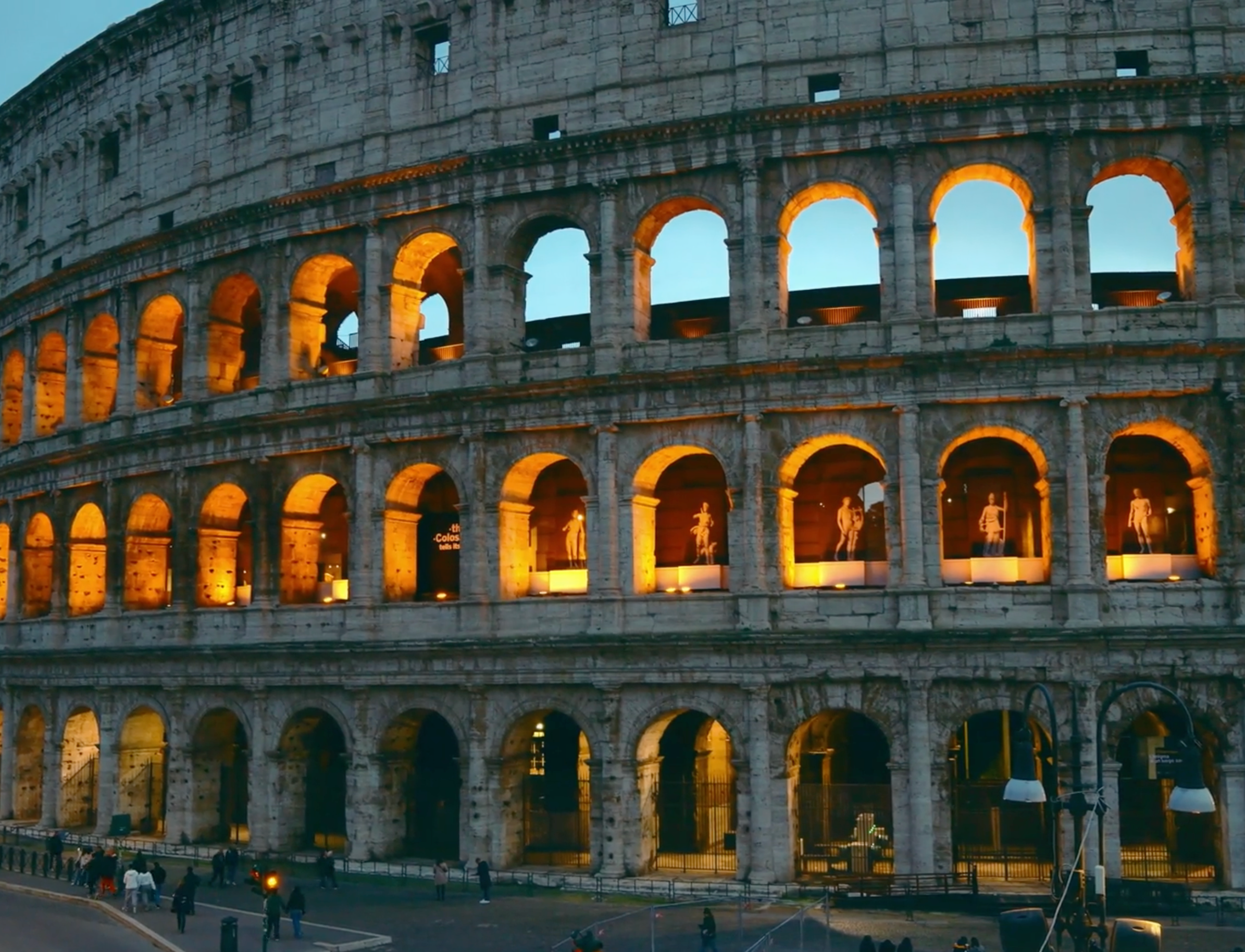 photo of the Colloseum, Roman Empire heritage